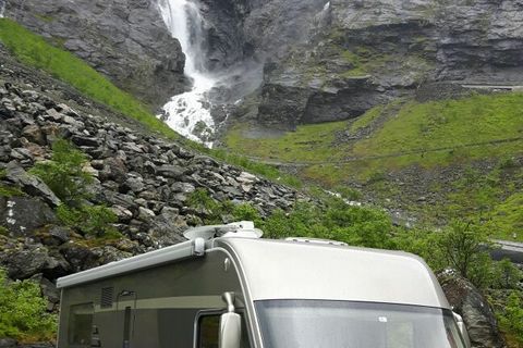 Die Trollstiegen in Norwegen 