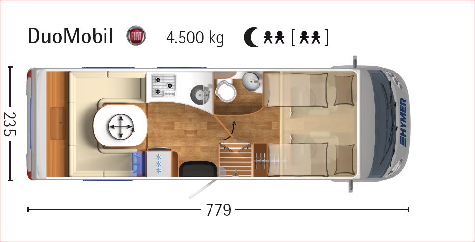 Grundriss DuoMobil